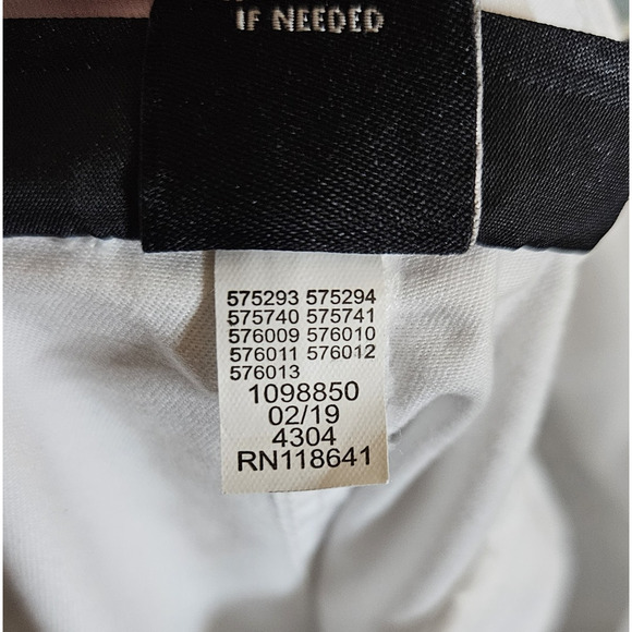 Lane Bryant City Chino Shorts White Cotton Stretch 5" Summer Womens Plus Size 28 - Picture 8 of 12